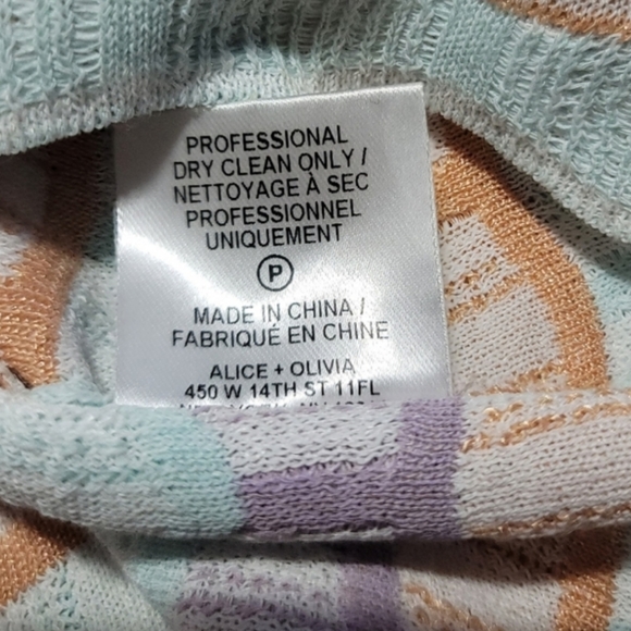 Alice + Olivia Antonella Pastel Knit Tank Top - Picture 4 of 8